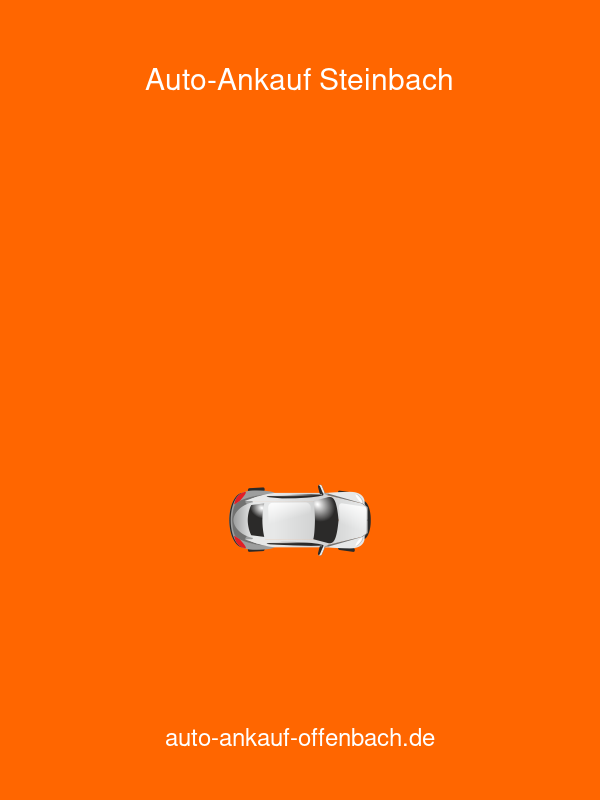 Auto-Ankauf Steinbach